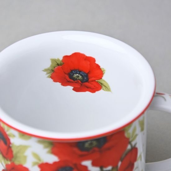 Hrnek Tina střední 240 ml, Vlčí mák, Český porcelán a.s.