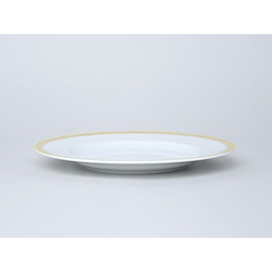 511: Dessert Plate 19 cm, Sabina, Gold Line, Leander Loučky