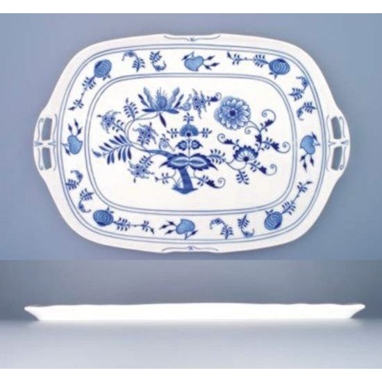 Sandwich tray square 48 x 33 cm, Original Blue Onion Pattern