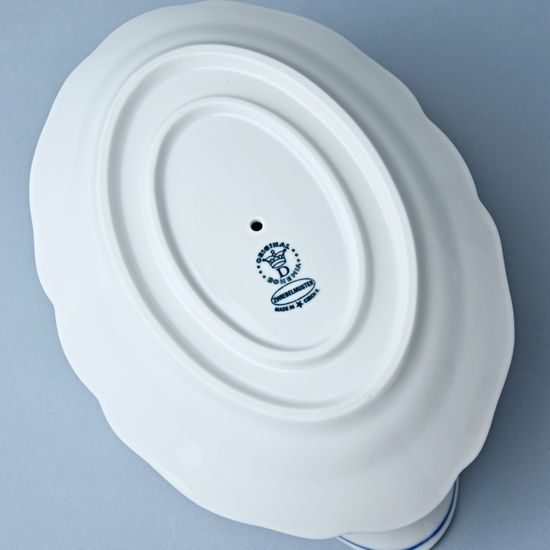 Sauceboat oval with stand 550 ml, Original Blue Onion Pattern
