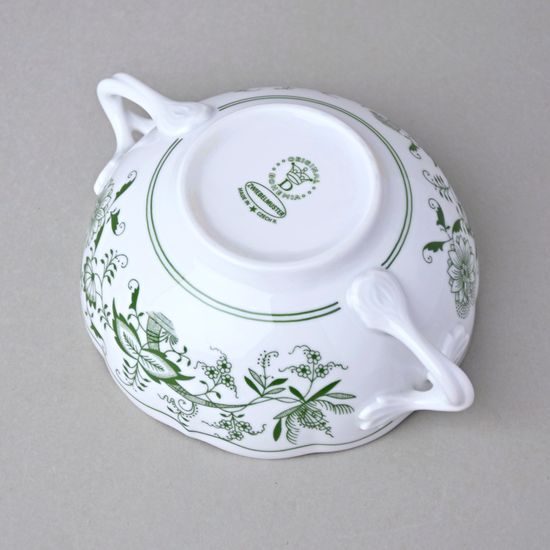 Creamsoup cup with handles 250 ml, Original Green Onion pattern