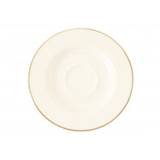 Saucer 15,5 cm, Saphir Diamant oro 4159, Tettau Porcelain