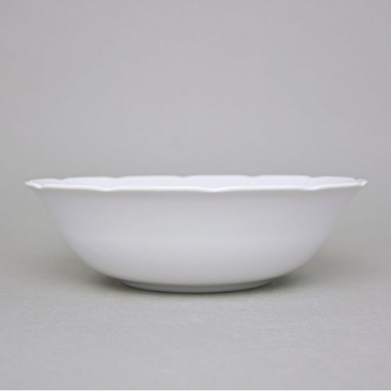 Mísa hluboká 24 cm, Thun 1794, karlovarský porcelán, NATÁLIE bílá