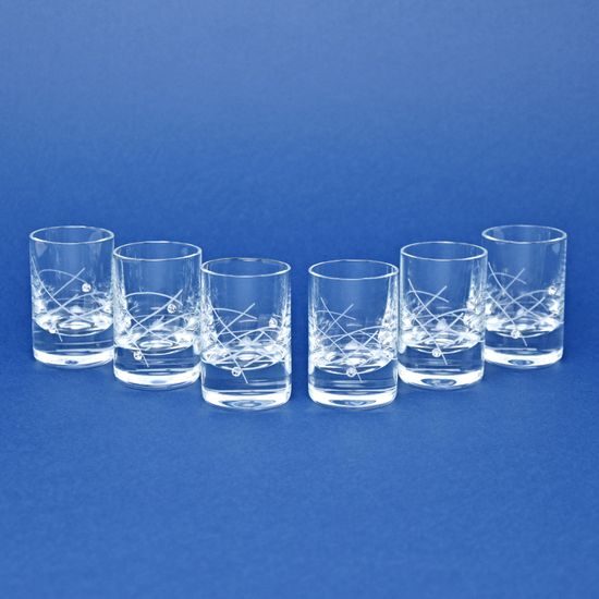 Celebration - Liquer tumbler 30 ml, 6 pcs., Swarowski Crystals