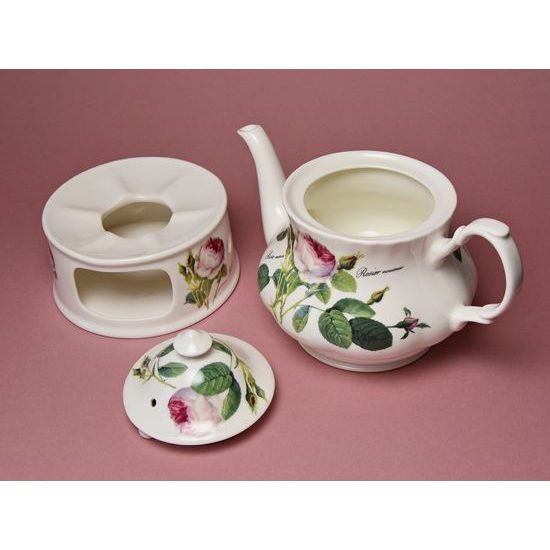 Redoute Rose: Tea Set, 16 pcs., English Fine Bone China, Roy Kirkham