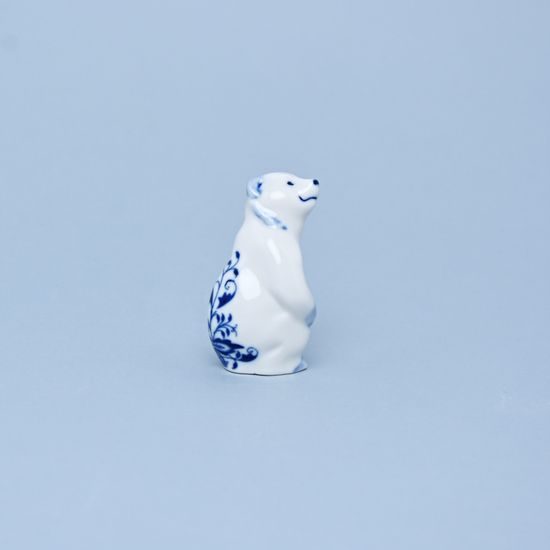 Bear 7,2 cm, Original Blue Onion Pattern