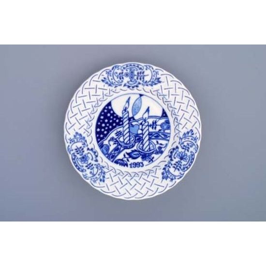 Annual plate 1993 18 cm, Original Blue Onion Pattern