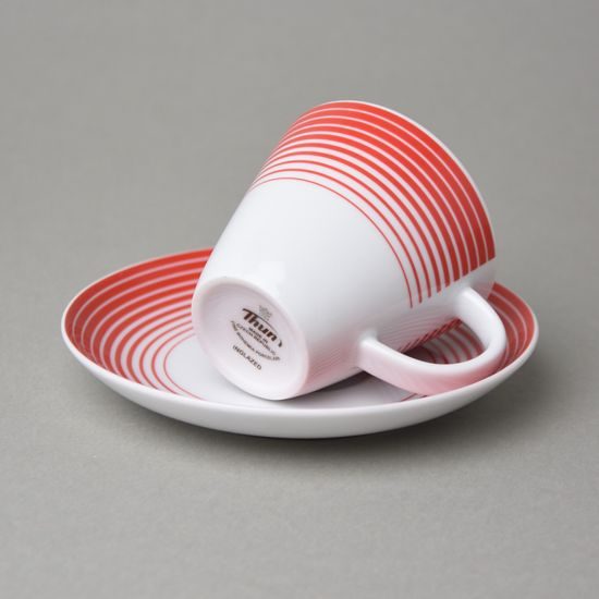 Šálek na espresso 100 ml a podšálek 12,5 cm, Thun 1794, karlovarský porcelán, TOM 29954a0