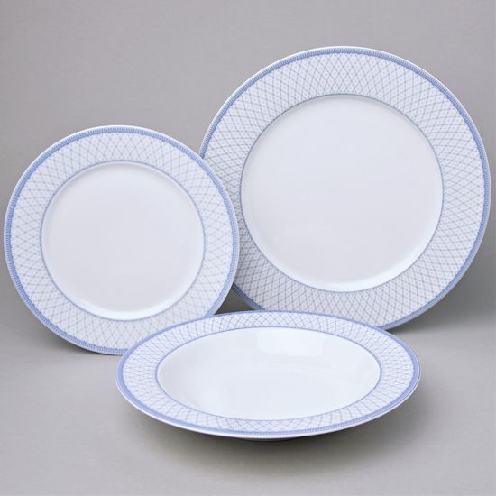 Plate set for 6 pers., Thun 1794 Carlsbad porcelain, Opal 80144