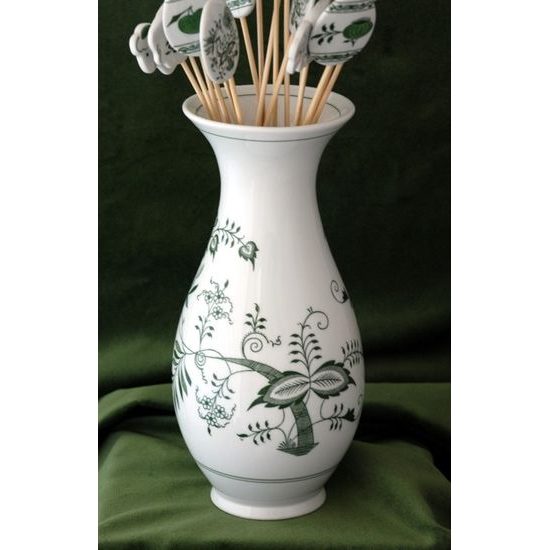 Vase 1210/3 25,5 cm, Green Onion Pattern, Cesky porcelan a.s.