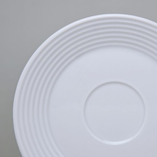 Podšálek 120 mm, Lea bílá, Thun karlovarský porcelán