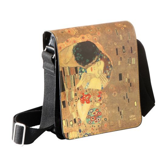 Shoulder bag The Kiss 20 / 6 / 25 cm, Synthetic fibers, G. Klimt, Goebel