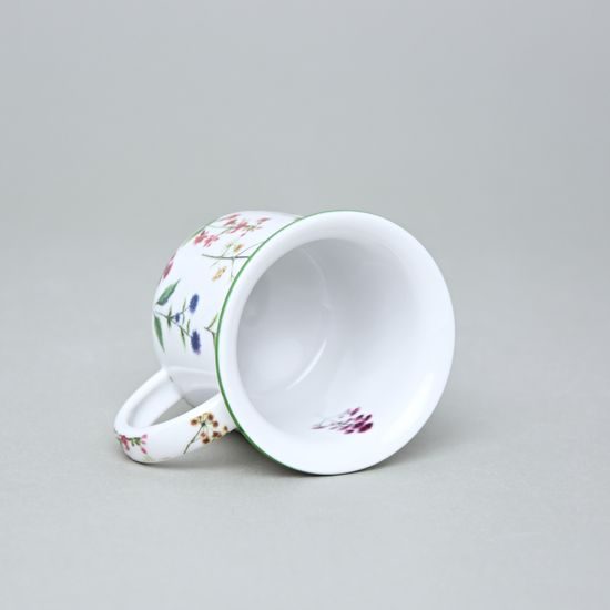 Hrnek Tina Fantazie, Drobné luční květy, 100 ml mini, Český porcelán a.s.