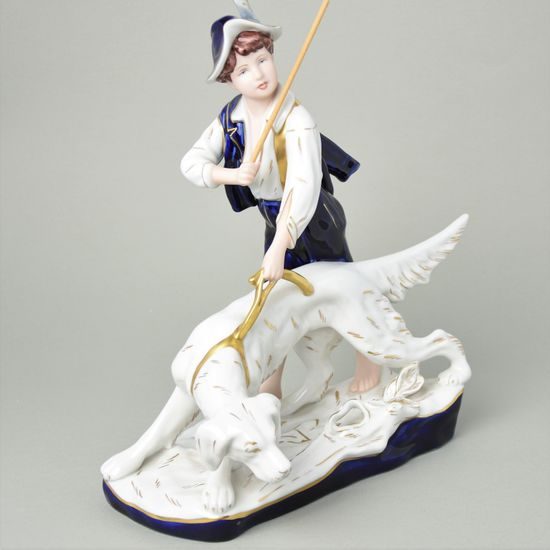 Whipper 29 x 17 x 33 cm, Porcelain Figures Duchcov