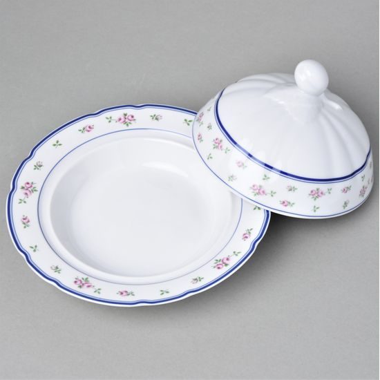 Máslenka kulatá, Thun 1794, karlovarský porcelán, ROSE 80283