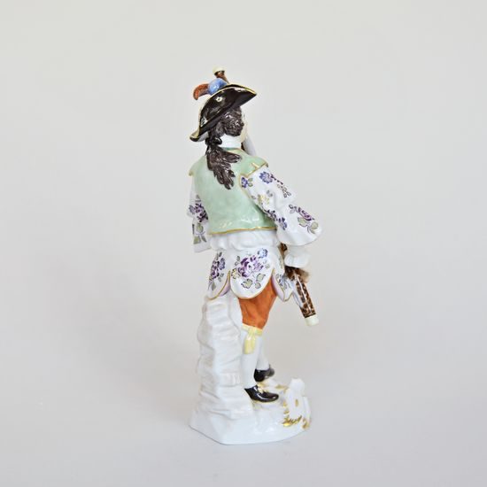 Bass Player, Porcelain Figures Meissen