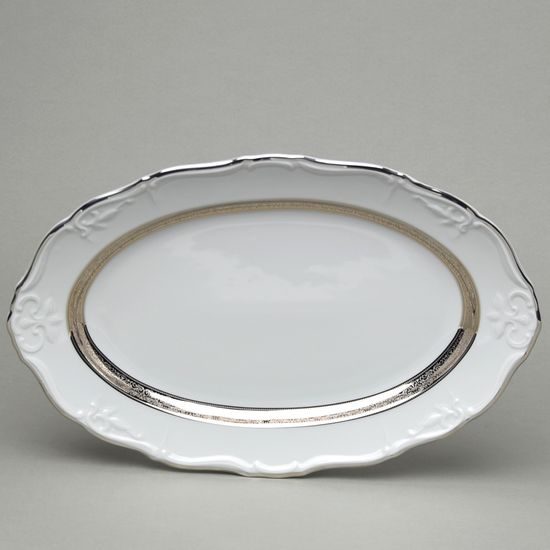 Mísa oválná 36 cm, Marie Louise 88042, Thun 1794, karlovarský porcelán