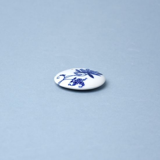 Vánoční dekorace - placatá koulička 5 cm, Cibulák, originální z Dubí