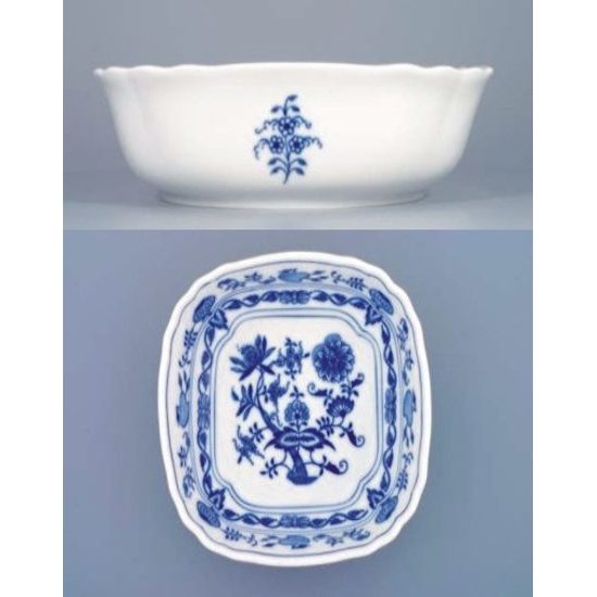 Mísa salátová čtyřhranná italská 19 cm, Cibulák, originální z Dubí