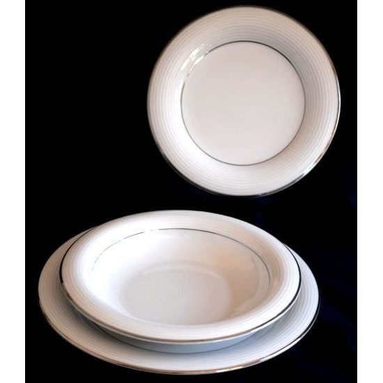 CATRIN 23171: Plate set for 6 persons, Thun 1794 Carlsbad porcelain