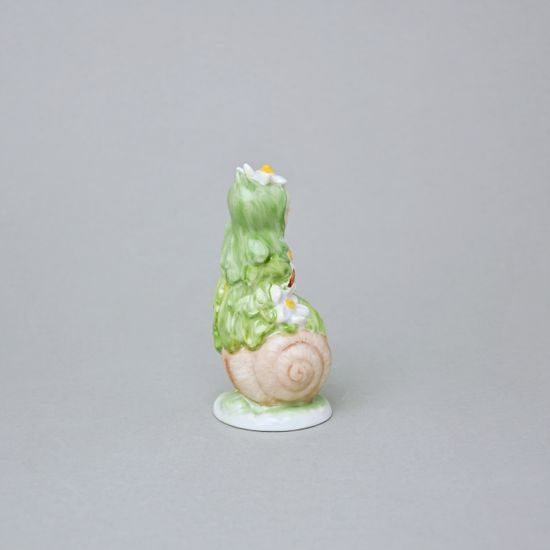 Sasanka (Šnečí lidičky) 4,3 x 5,2 x 9,8 cm, Saxe, Porcelánové figurky Duchcov