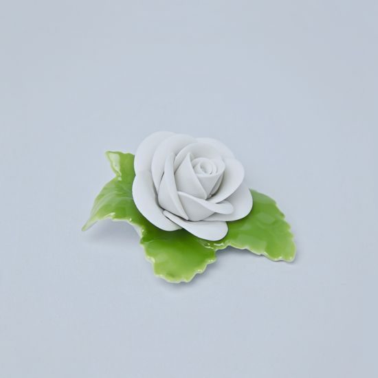 Růžička na stůl - bílá 7 x 7,5 x 3,5 cm, Porcelánové figurky Unterweissbacher