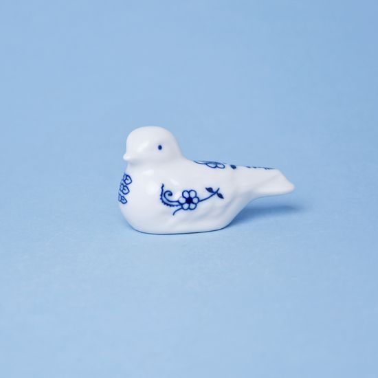 Blue Onion: Small bird No 2, 6,5 x 3,7 cm, Leander Loučky