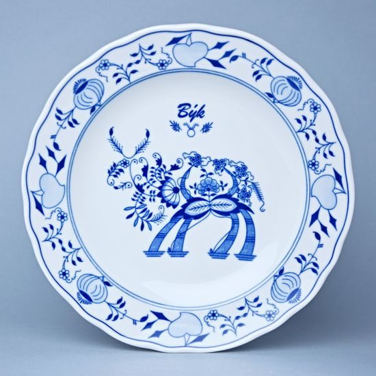Plate dining 24 cm, Taurus, (wall plate too), Original Blue Onion Pattern