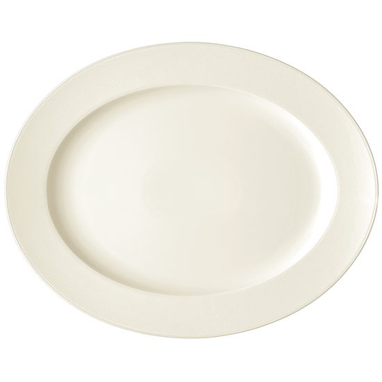 Podnos oválný 39 x 31 cm, Achat Diamant UNI, Královský porcelán Tettau
