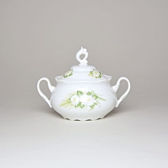 Sugar bowl 250 ml, Thun 1794, karlovarský porcelán, CONSTANCE daisy