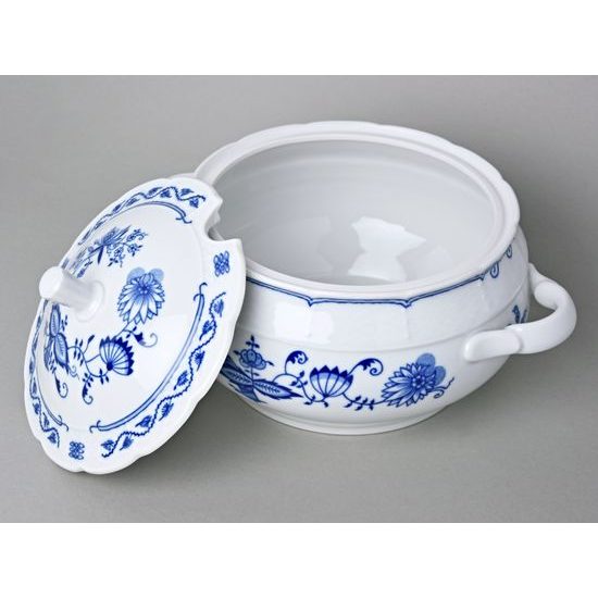 Lid for 3,5 l and 2,7 l soup tureens, Thun 1794, karlovarský porcelán, NATÁLIE Blue Onion
