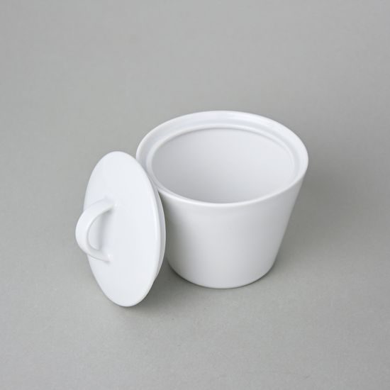 Sugar bowl 0,2 l, Thun 1794 Carlsbad porcelain, TOM white