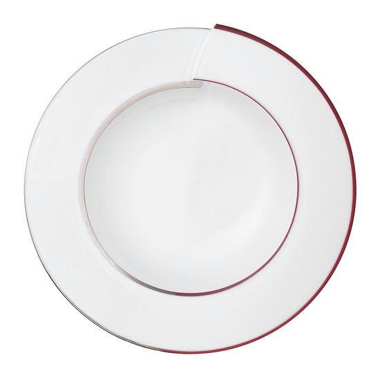 Plate deep 23 cm, Achat 3830 Virtuoso, Tettau Porcelain