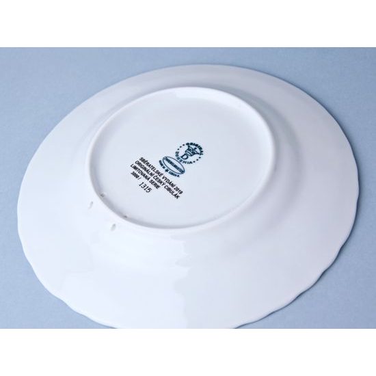 Vánoční / výroční talíř 2019 závěsný 18 cm, reliéfní, Cibulák, originální z Dubí