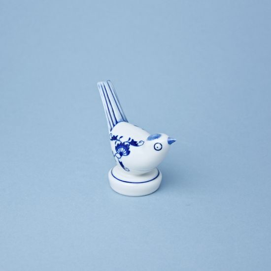 Bird II. h. 8 cm, Original Blue Onion Pattern