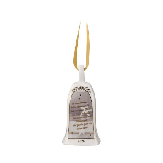 Annual bell 2026 5 / 5 / 10 cm, porcelain, Goebel