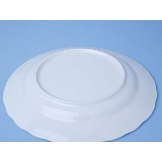 Plate flat 21 cm, White, Cesky porcelan a.s.