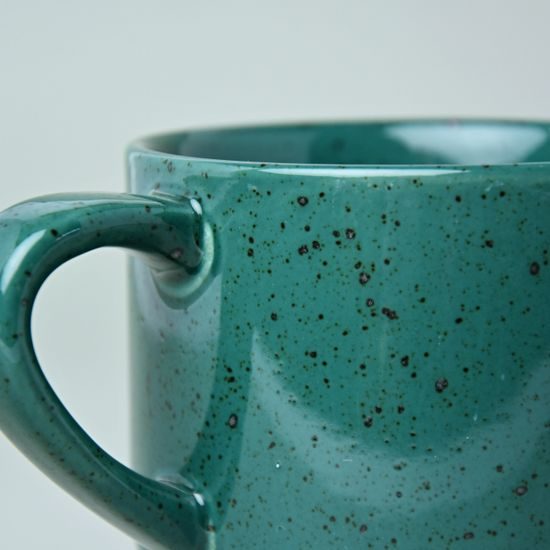 Hrnek 380 ml LIFESTYLE Deeplagoon - tmavě zelená, G. Benedikt 1882