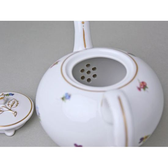 Konvice čajová "se sítkem" s víčkem 650 ml, Rakouská házenka, Český porcelán a.s.