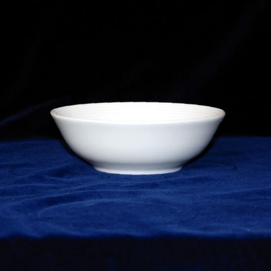 Bowl 16 cm, Thun 1794 Carlsbad porcelain, Catrin white