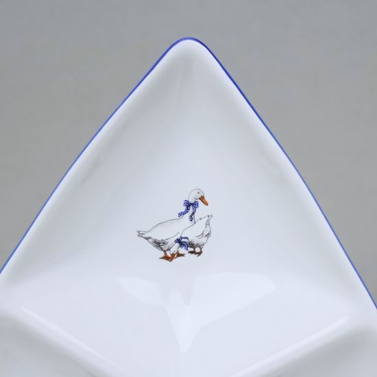 Miska Trina třídílná malá č. 3 20,5 x 20,5 x 20,5 cm, husy, Český porcelán a.s.