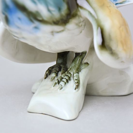Tetřev, 19 x 13 x 15 cm, Luxor, Porcelánové figurky Duchcov