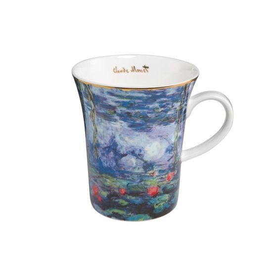 Mug Waterlielies with Willow 11 cm / 0,4 l, Porcelain, C. Monet Goebel Artis Orbis