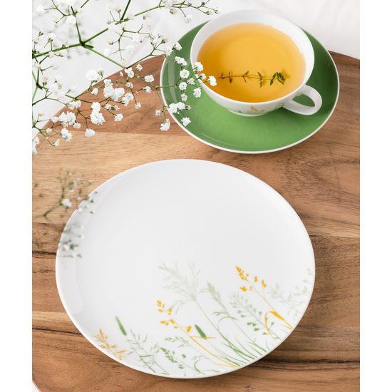Liberty green grass: Cup coffee 260 ml + saucer 16,5 cm, Seltmann porcelain