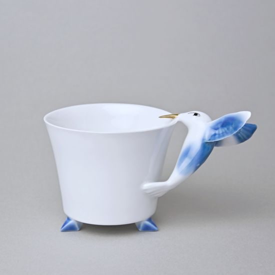 Mug ZOO Hummingbird 260 ml, BLUE, 11,2 cm, Goldfinger porcelain