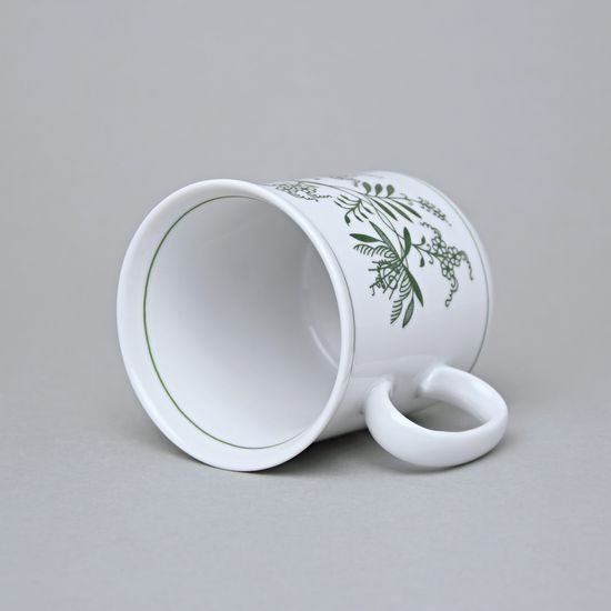 Hrnek Gaston 220 ml, zelený cibulák, Český porcelán a.s.