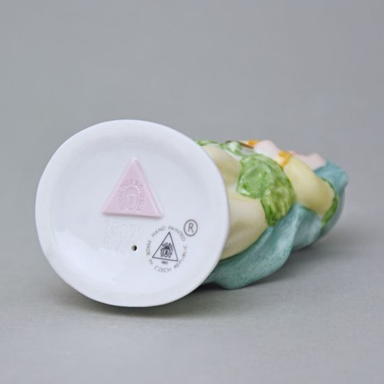 Petrklíč (Šnečí lidičky) 5,3 x 4,5 x 9 cm, Saxe, Porcelánové figurky Duchcov