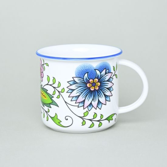 Mug Tina 380 ml, COLOURED ONION PATTERN