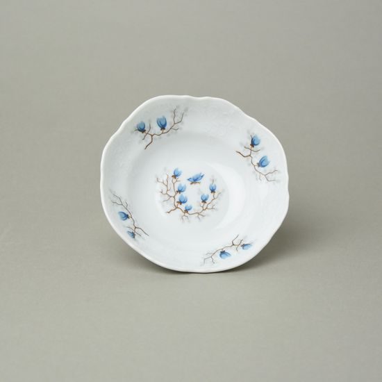 Miska 13 cm, Thun 1794, karlovarský porcelán, BERNADOTTE motýli