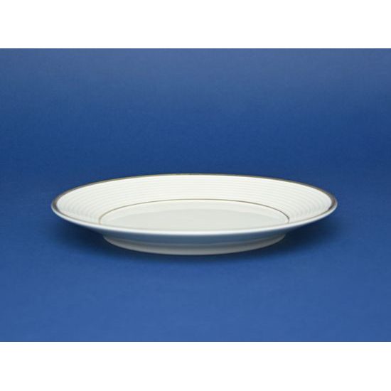 Lea ivory zlato: Talíř dezertní 19 cm, Thun karlovarský porcelán